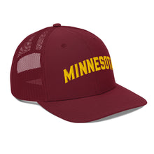 Maroon and Gold Minnesota Trucker Cap