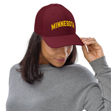 Maroon and Gold Minnesota Trucker Cap