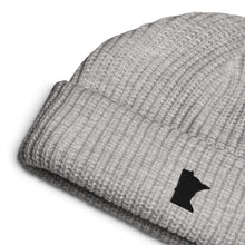 Minnesota Gray and Black Beanie