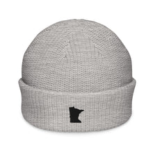 Minnesota Gray and Black Beanie