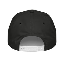 Minnesota Seal Snapback Cap in Black with White Rope