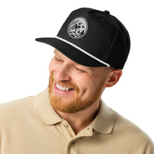 Minnesota Seal Snapback Cap in Black with White Rope