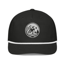 Minnesota Seal Snapback Cap in Black with White Rope